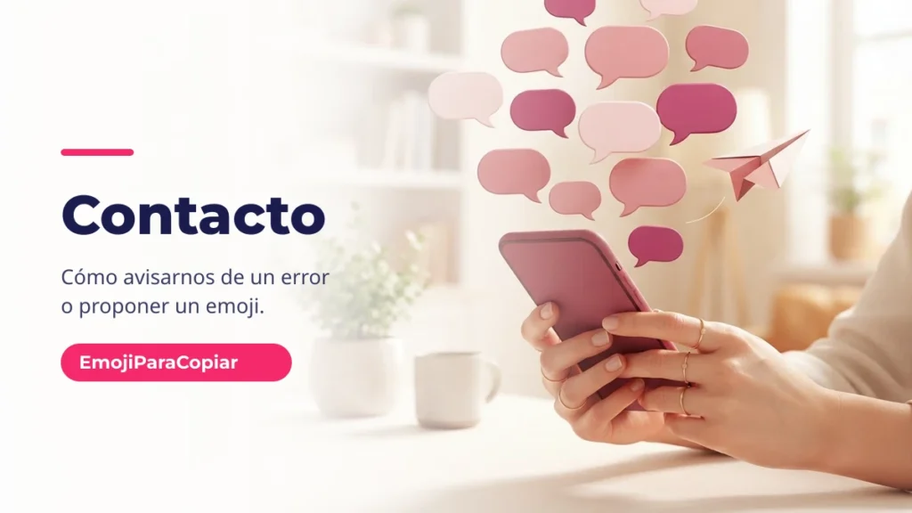 Contacto en EmojiParaCopiar